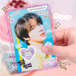 보라해 팬심뿜뿜 스티커 - 애정뿜뿜