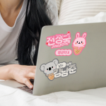 [디저트탄] 아이스크림 조각스티커