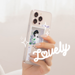 이지금 팬심뿜뿜 스티커 - 꽃갈피 테마