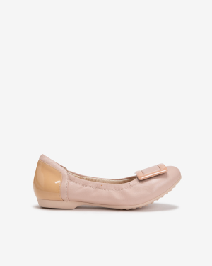 여성 스퀘어 포인트 플랫 펌프스