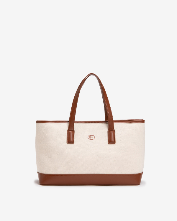 여성 카린 캔버스 토트백M