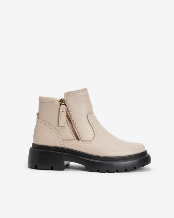 여성 바이커 스타일 앵클부츠