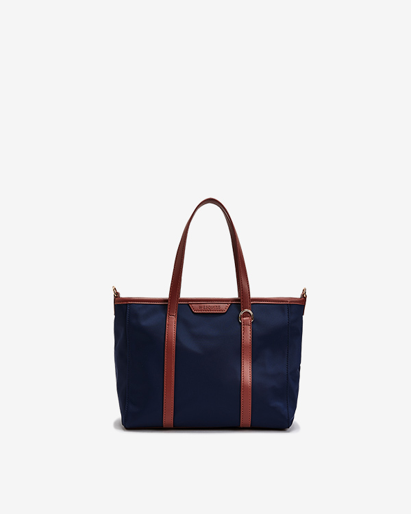 여성 엘로 나일론 토트백 S