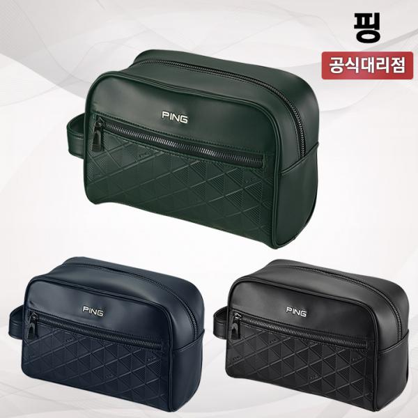 핑 1단 패턴 골프 파우치 삼양인터내셔날
