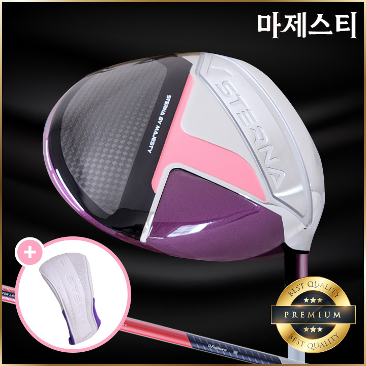 병행 마제스티 스터나 여성용 고반발 드라이버 선셋레드