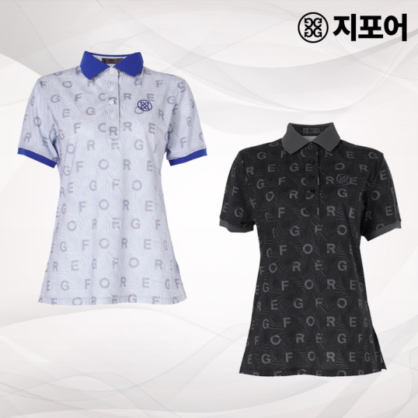 병행 지포어 골프웨어 여성용 반팔 폴로 셔츠 073213070