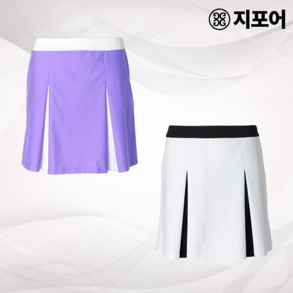 병행 지포어 골프웨어 여성용 플리츠 스커트 073213354