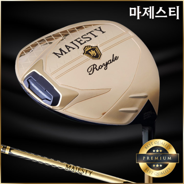 병행 마제스티 23 로얄 골드 남성 고반발 드라이버 LV550