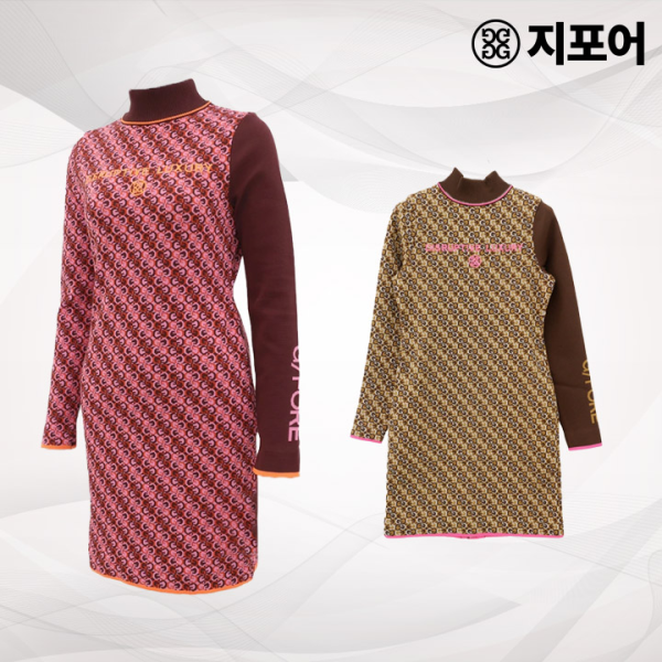 병행 지포어 골프웨어 여성용 모노그램 원피스 073215762