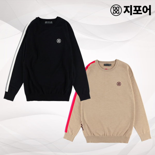 병행 지포어 골프웨어 남성용 크루넥 니트 073215708