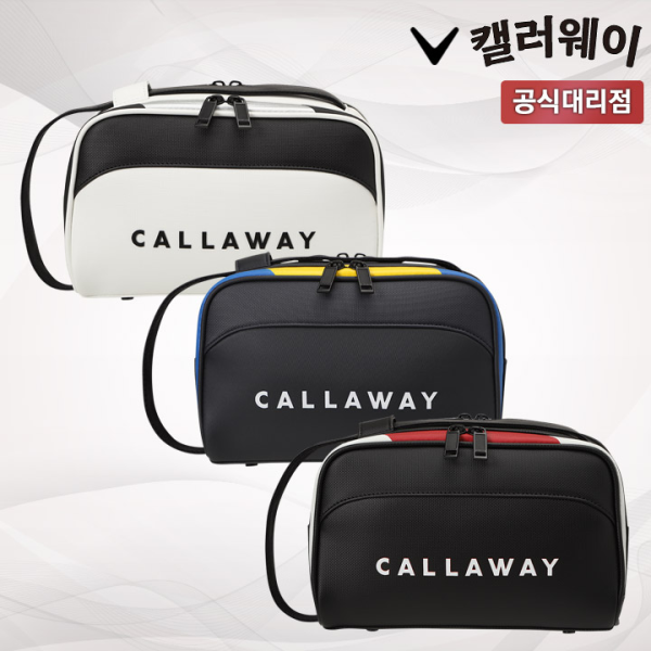 캘러웨이 트리플트랙 맥스 남성 골프 투웨이 파우치 [캘러웨이코리아]