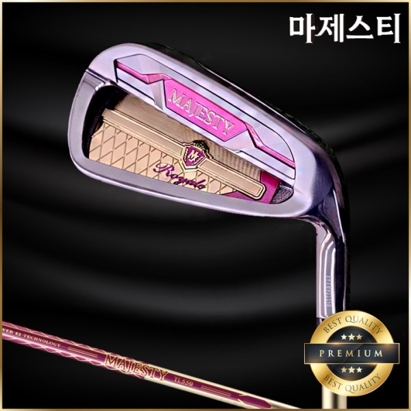 마제스티 23 로얄 여성용 아이언 단품 TL550 병행