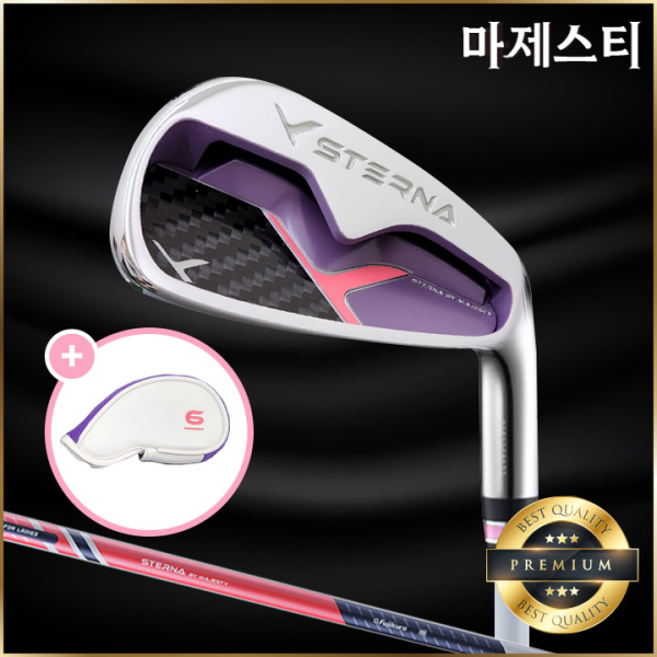 마제스티 스터나 여성 단품 아이언 선셋레드 병행