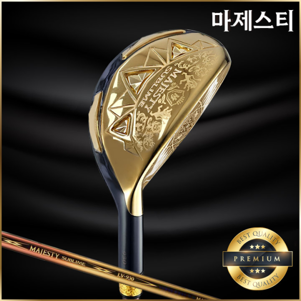 마제스티 23 서브라임 골드 남성용 하이브리드 유틸리티 LV930 병행