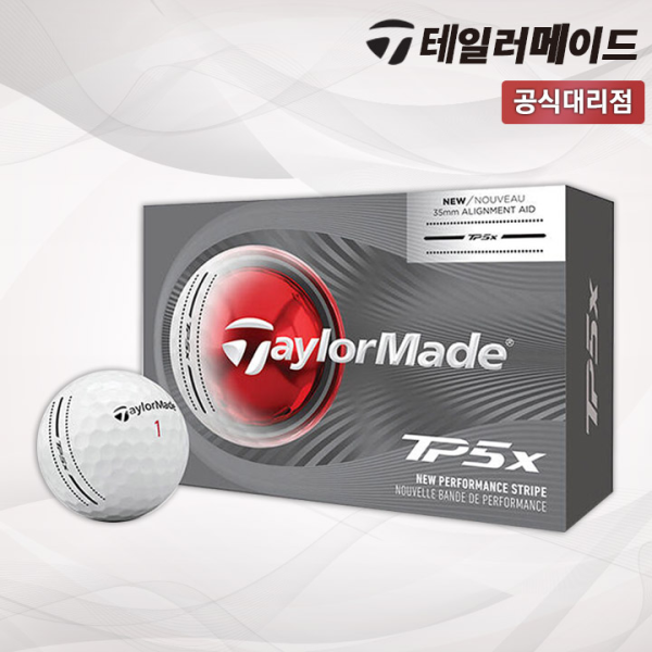 테일러메이드 2026 TP5 x 퍼포먼스 스트라이프 하프더즌 5피스 골프공 [테일러메이드코리아]