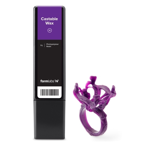 폼2, 폼3 캐스터블 왁스 레진 V1 - Form2, Form3 Castable Wax Resin V1
