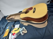 국산 제조 콜트 어스 100 깨끗한 통기타 (악세사리 있음)