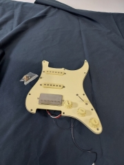 신품 국산 크림색 펜더 타입 어셈블리 세트 (싱싱험)