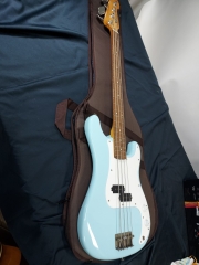 국산 영창 바디 재도장 베이스 기타