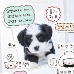 이겨낸다 말풍선 스티커팩 v2