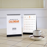 오첵 2026 15개월 탁상 달력 레트로