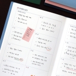 인디고 2026 오피셜 빅 위클리 스케줄러 A4