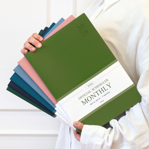 2026 오피셜 빅 먼슬리 스케줄러 (날짜형 A4 월간)