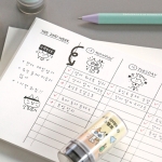 두들 다이어리 스탬프