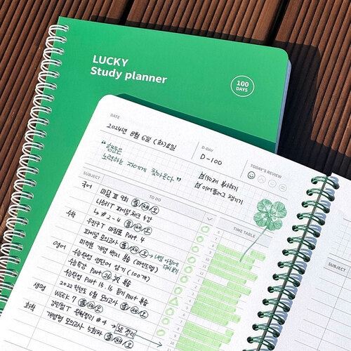 7321디자인 행운의 스터디플래너 100DAYS