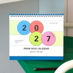 2027 프리즘 탁상 달력