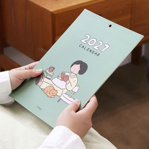 2027 일상 A4 벽걸이 달력