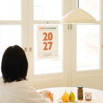 2027 루나 레트로 A3 음력 벽걸이 달력