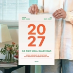 2027 기본 A3 벽걸이 달력