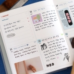 2027 루나 옛날 음력 위클리 다이어리