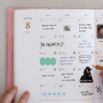 2027 루나 풀문 음력 위클리 다이어리