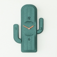 타임데코 선인장 벽시계