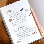 인디고 프리즘 280 양장노트 (B6 32절)