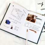 인디고 프리즘 280 양장노트 (B6 32절)