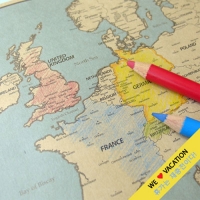 노크 Europe Map Sketch