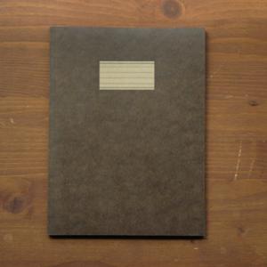 스프링컴레인폴 LINE NOTEBOOK L 브라운 유선노트
