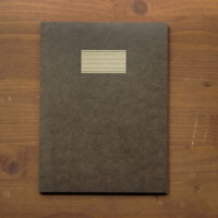 스프링컴레인폴 LINE NOTEBOOK L 브라운 유선노트