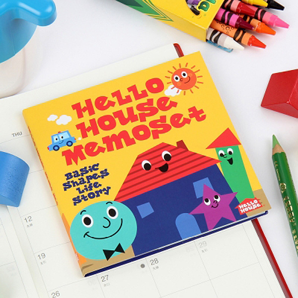 캐찹 Hello House Memo set 점착메모지