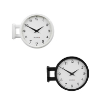 모던 양면벽시계 심플 A5 (저소음)