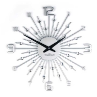 Crystal Clock Silver