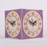 타임데코 라벤더 코너시계