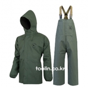 해상용우의 SI-888 제비표 투피스 그린