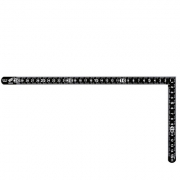 직각자(흑색도장) SK CB-15KD