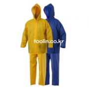 우의(업무용) SI-200C 제비표 투피스 청색/노랑색(M,L,XLl)