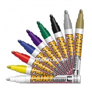 페인트스틱 문교 검정,파랑,빨강,금색,녹색,보라,노랑,백색