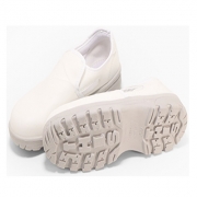 제전안전화-백색 통기성 크린룸 제전 방진 안전 단화 THIS shoes_safety_wt